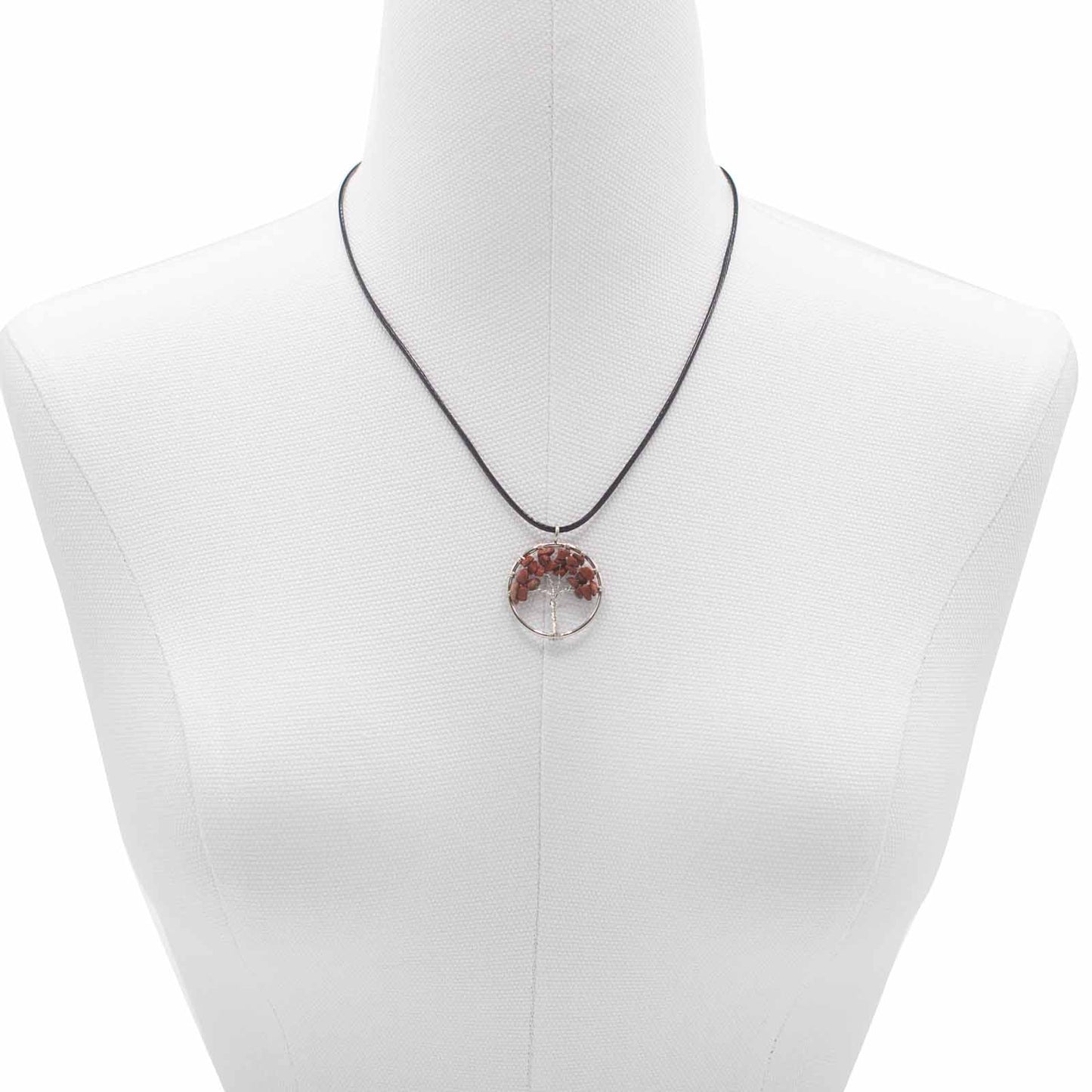 Red Jasper Tree Of Life Pendant