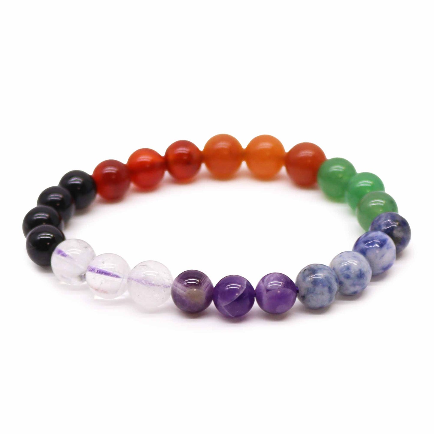 Chakra Beaded Bracelet 8mm