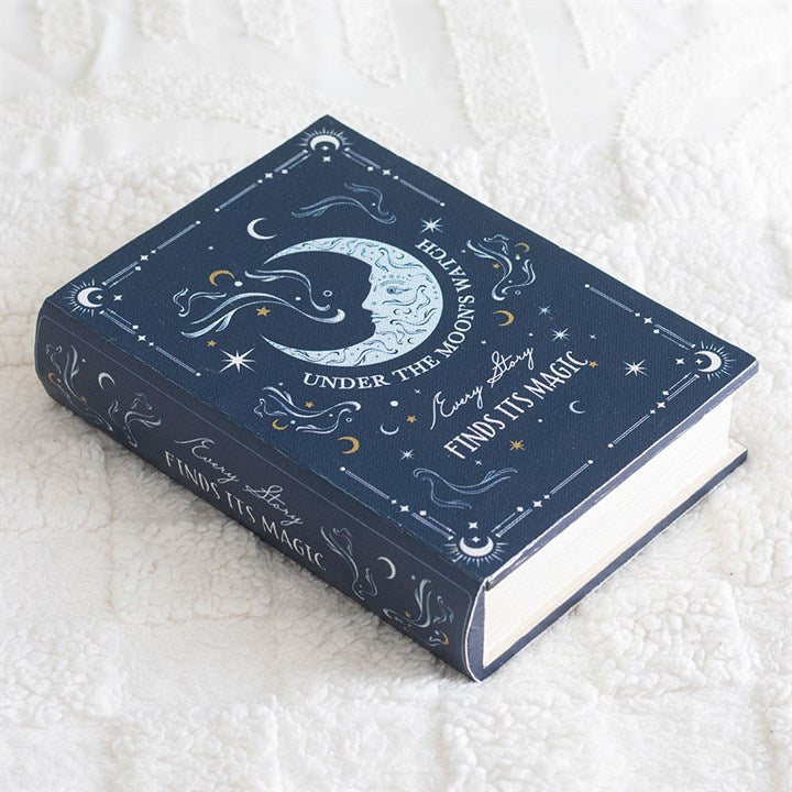 Blue Moon Book Shaped Storage Box