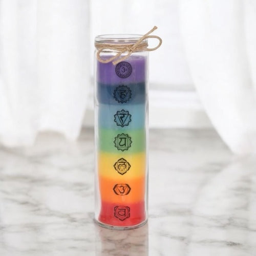 Tall Chakra Candle
