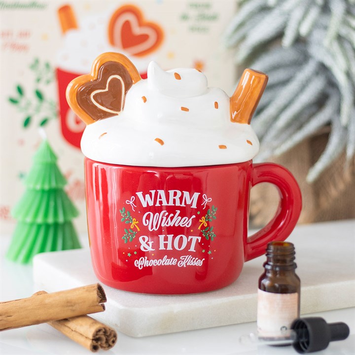 Hot Chocolate Mug Shaped Oil Burner