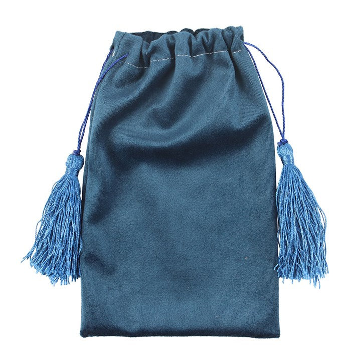 The Star Vintage Tarot Velvet Drawstring Bag
