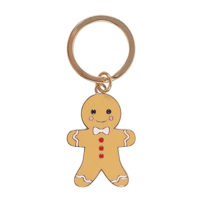 Gingerbread Man Keyring