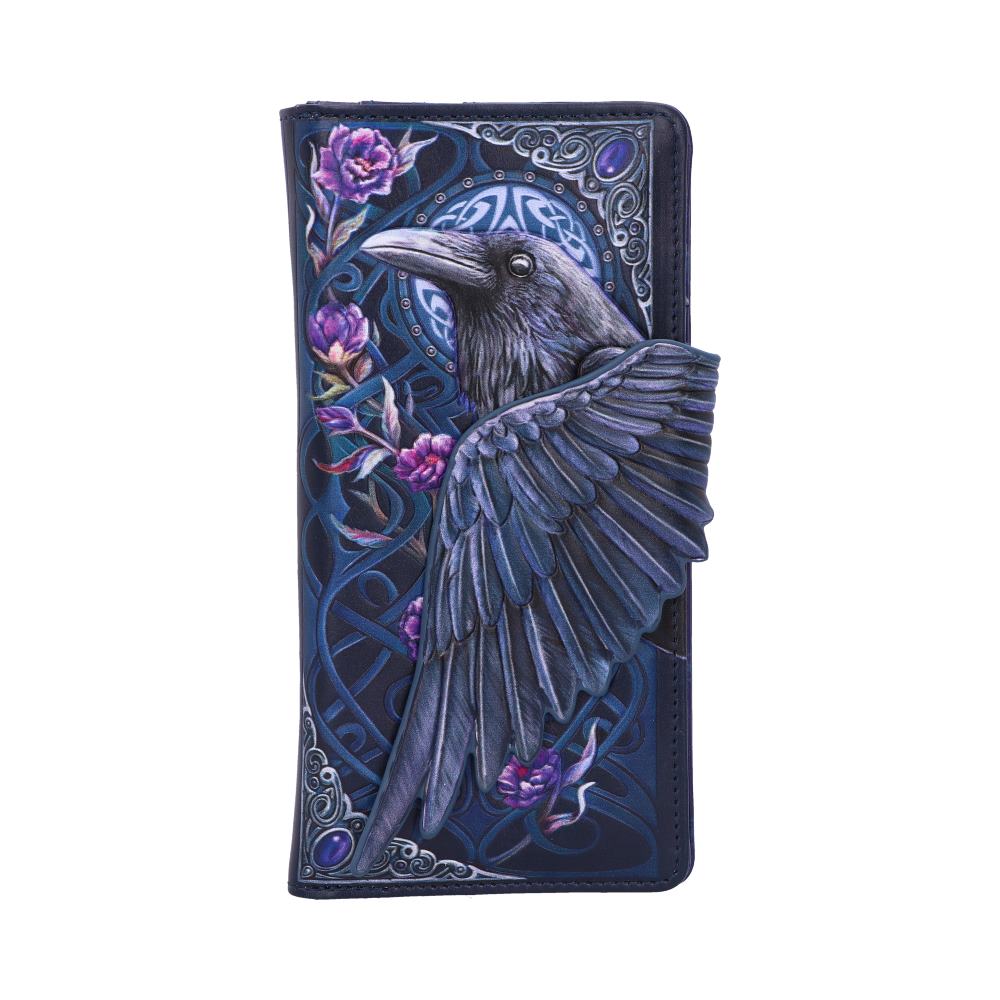 Ravens Flight Embossed Purse 18.5CM