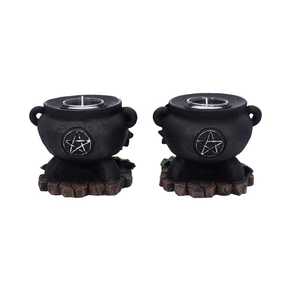 Ivy Cauldron Candle Holder 11cm (Set of 2)