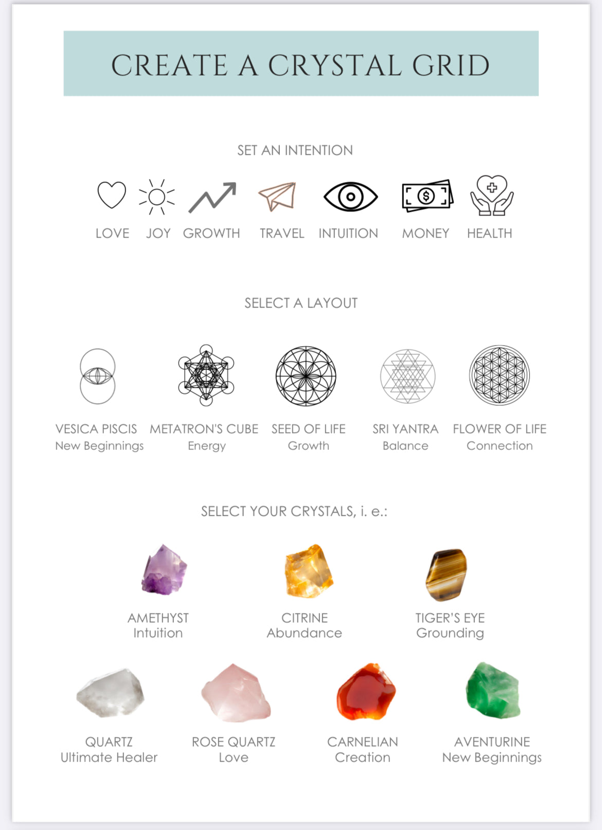 Crystal Journal And Workbook