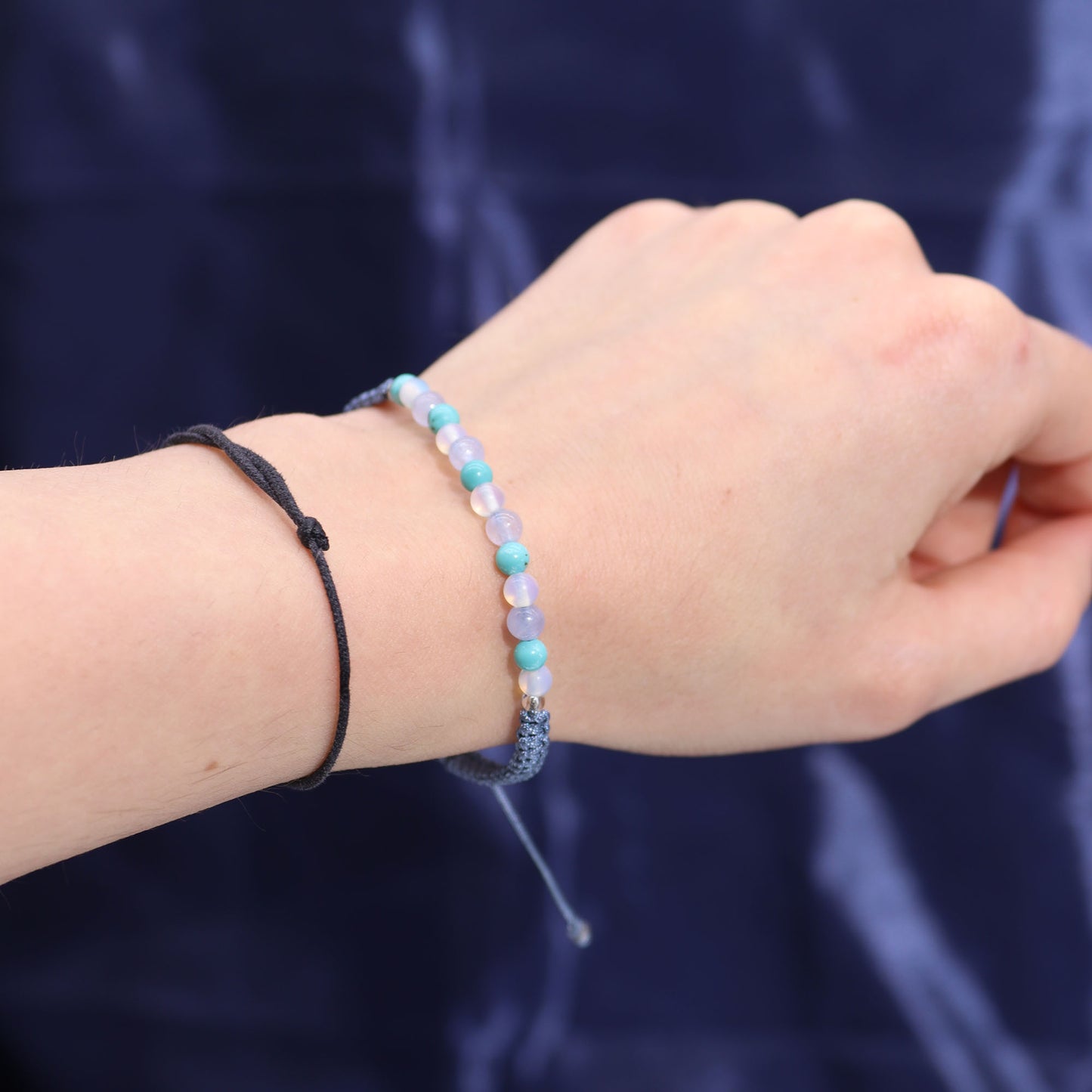 Zodiac Crystal Soy Candle with Crystal Bracelet - Pisces