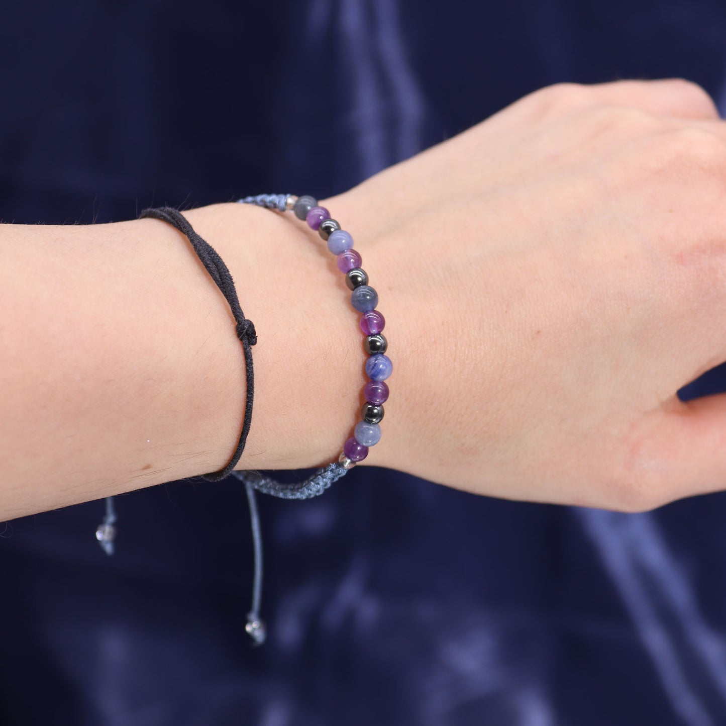 Zodiac Crystal Soy Candle with Crystal Bracelet - Sagittarius