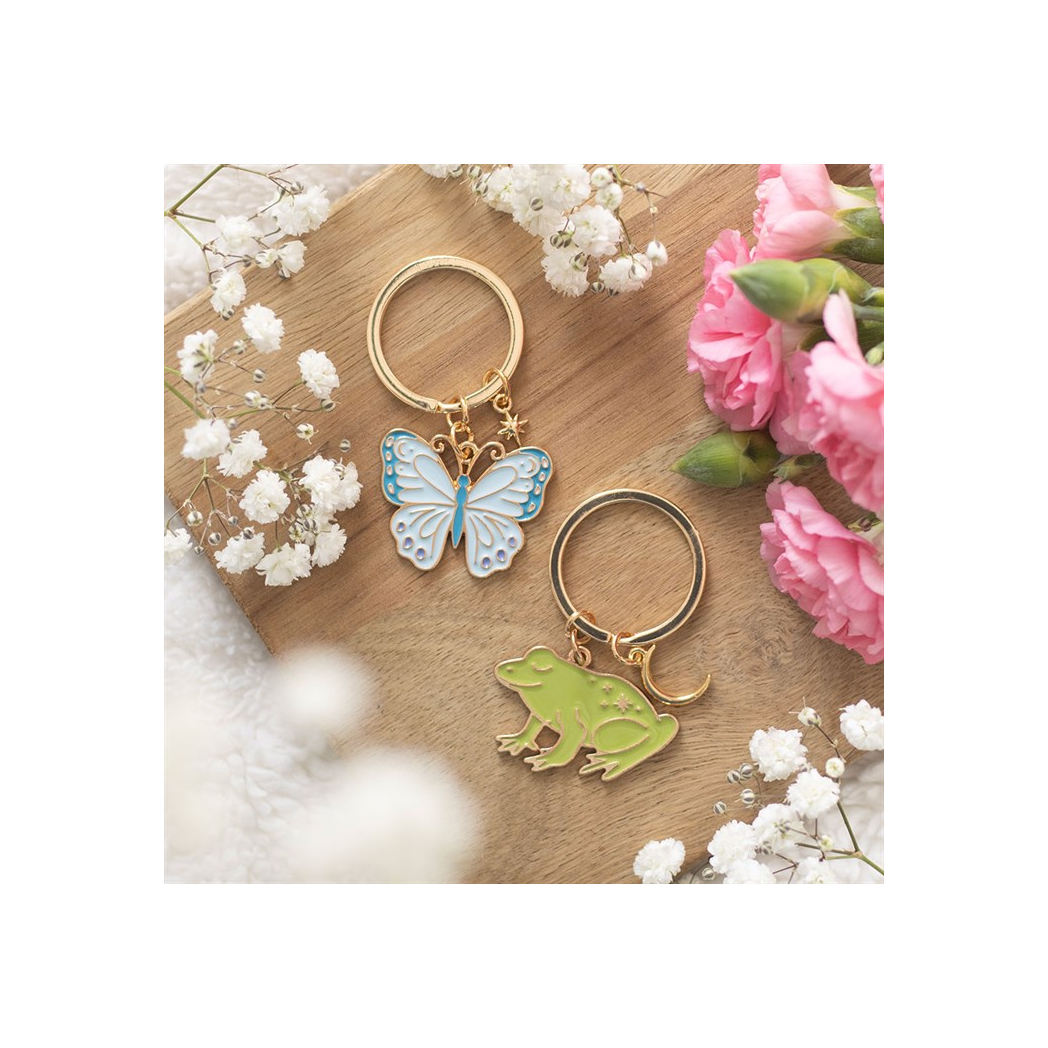 Luna Frog Keyring