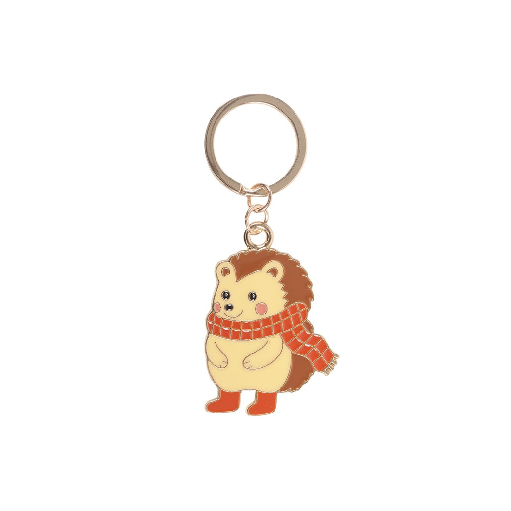 Hazel Hedgehog Keyring