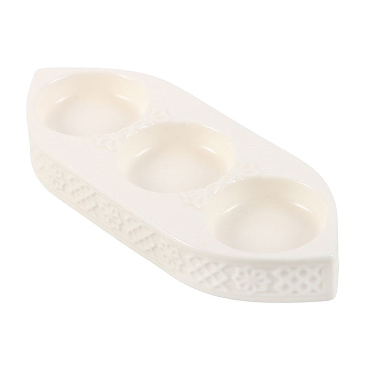 Geometric Triple Tealight Holder