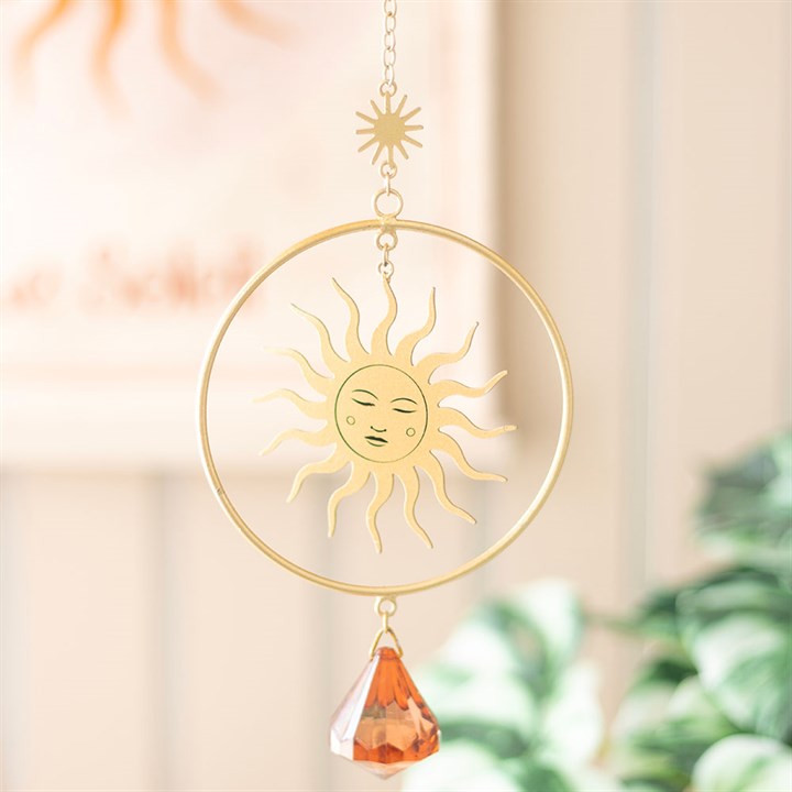 Golden Hour Crystal Suncatcher