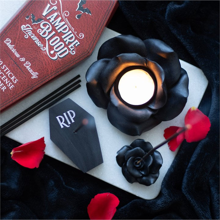 Vampire Blood Incense Sticks and Coffin Holder