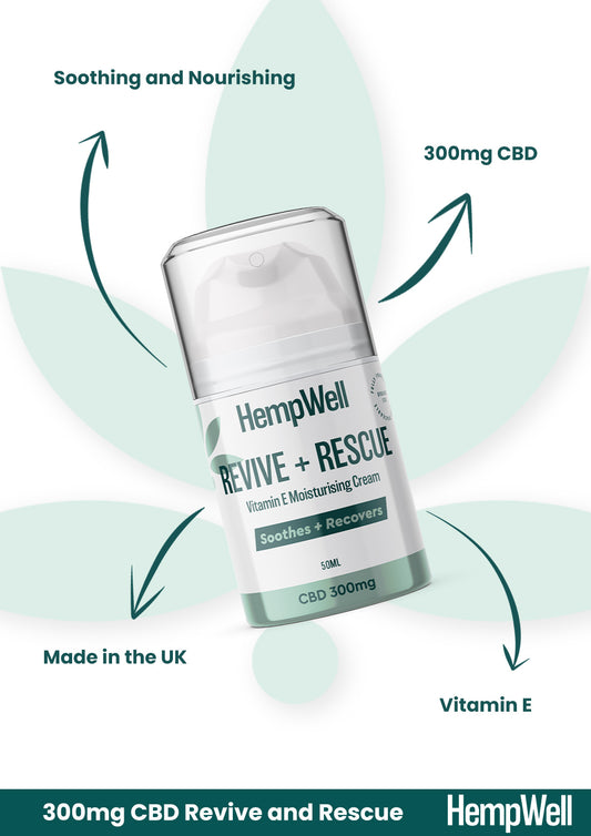 Revive And Rescue 300mg CBD Face Cream