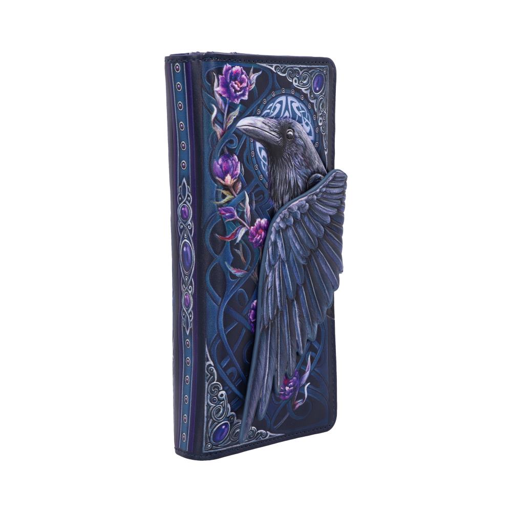 Ravens Flight Embossed Purse 18.5CM
