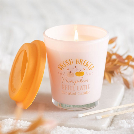 Fresh Brewed Pumpkin Spice Latte Lidded Candle