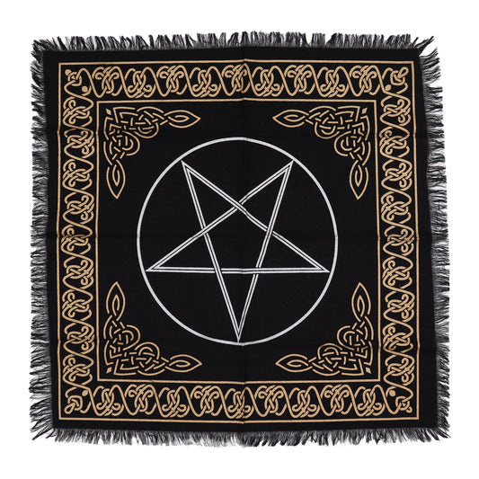 Pentagon Fringed Altar Cloth