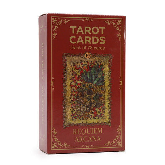 Tarot Cards With Guide Book - Requiem Arcana
