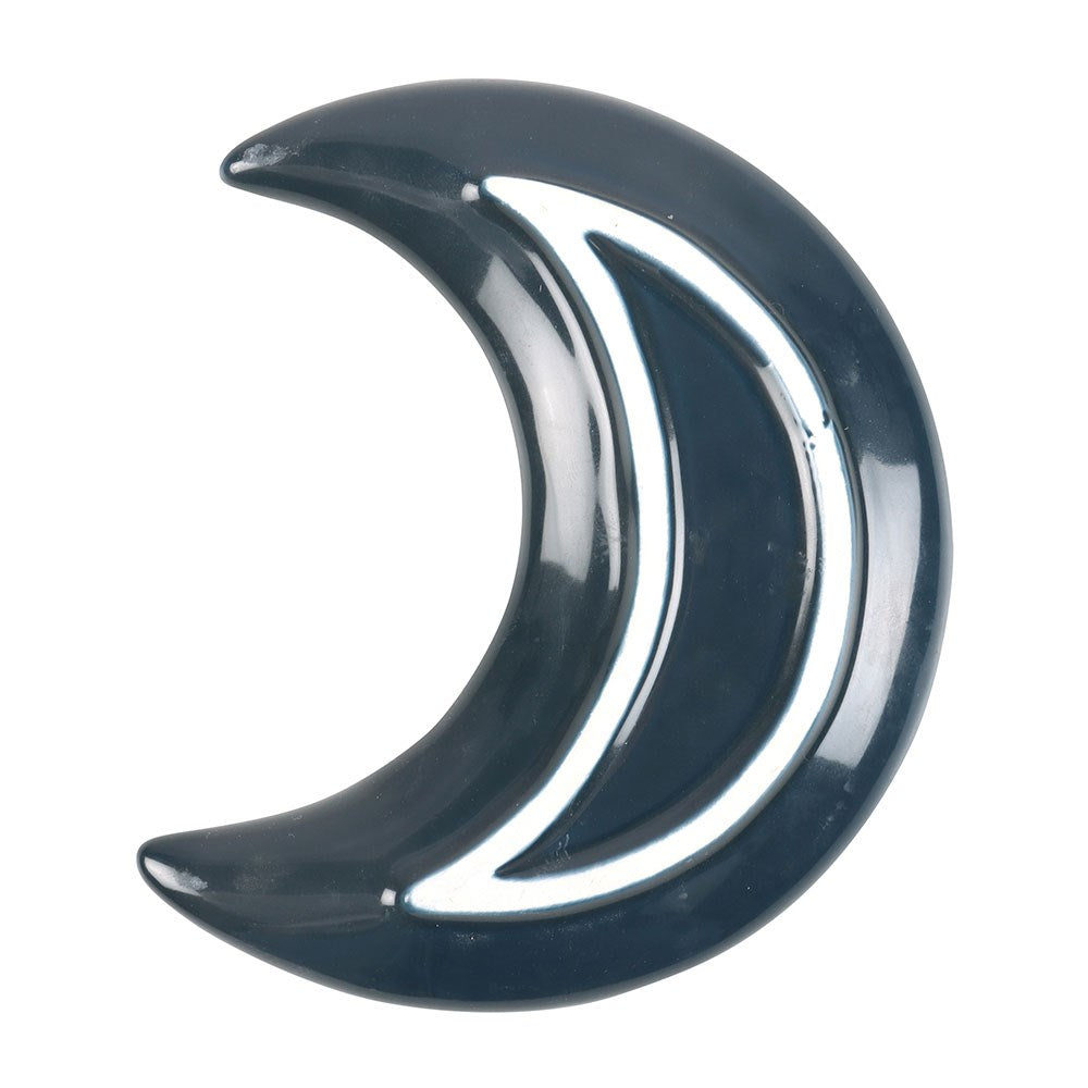 Crescent Moon Owl Trinket Dish