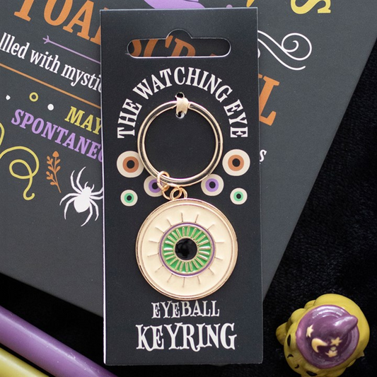 The Watching Eye Eyeball Keyring