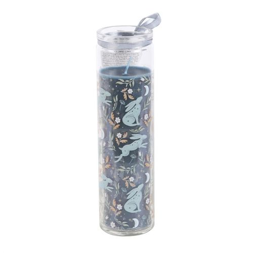 Midnight Hare Wild Tulip Tube Candle