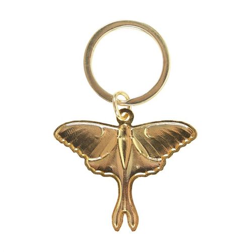 Luna Moth Keyring